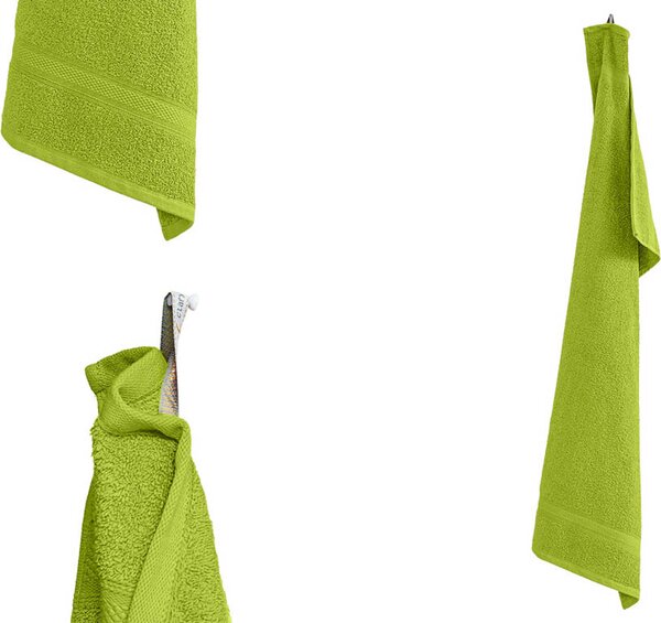 Prosop CLARYSSE ELEGANCE 60x110 cm verde, 100% bumbac