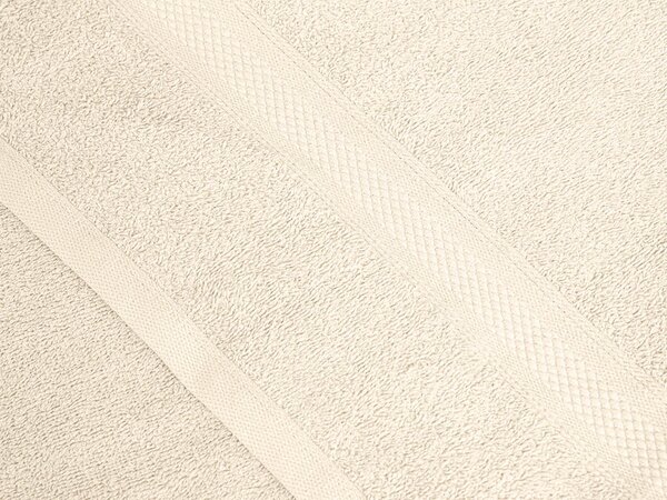 Prosop CLARYSSE ELEGANCE 70x140 cm crem, 100% bumbac