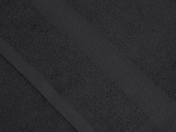 Prosop CLARYSSE ELEGANCE 60x110 cm antracit, 100% bumbac
