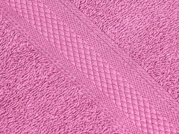 Prosop CLARYSSE ELEGANCE 70x140 cm roz, 100% bumbac