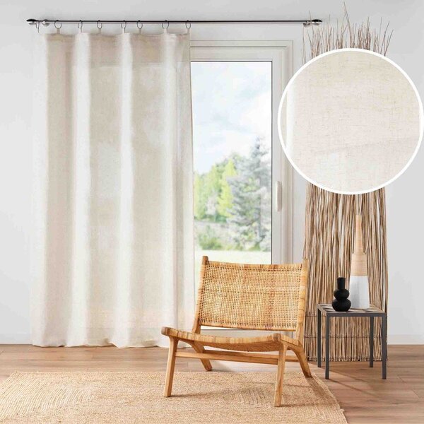 Draperie crem 140x240 cm Pauline – douceur d'intérieur