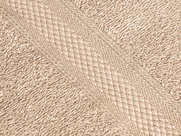 Prosop CLARYSSE ELEGANCE 70x140 cm nisipiu, 100% bumbac