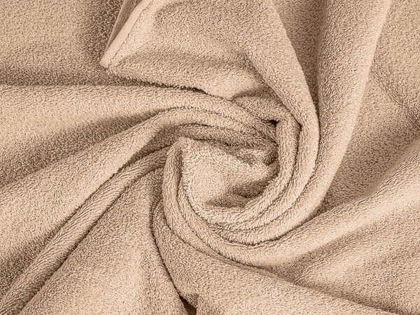 Prosop CLARYSSE ELEGANCE 70x140 cm nisipiu, 100% bumbac