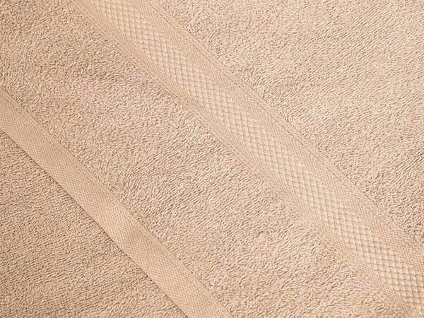 Prosop CLARYSSE ELEGANCE 70x140 cm nisipiu, 100% bumbac