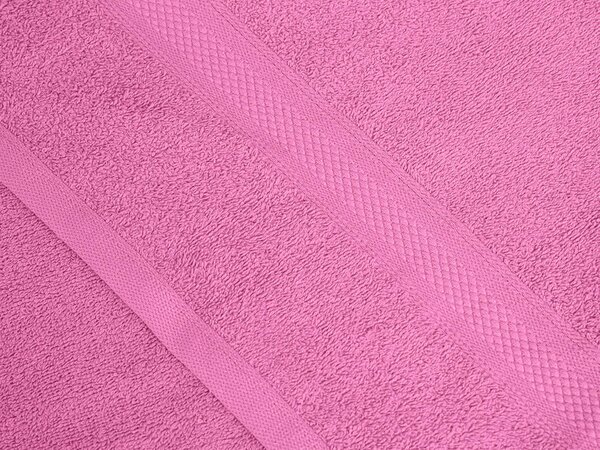 Prosop CLARYSSE ELEGANCE 70x140 cm roz, 100% bumbac