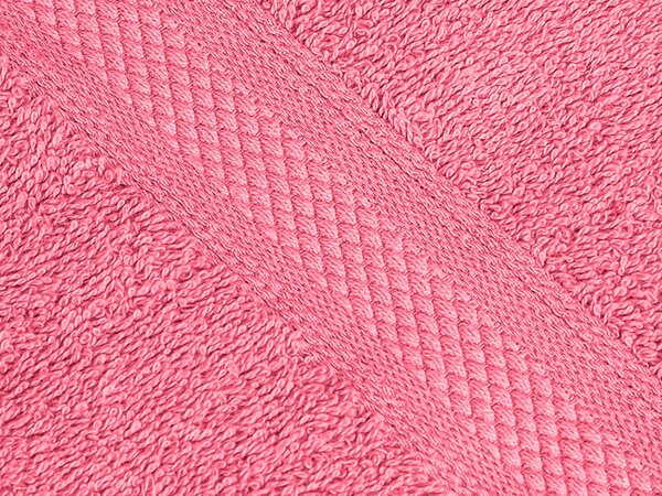 Prosop CLARYSSE ELEGANCE 60x110 cm coral, 100% bumbac