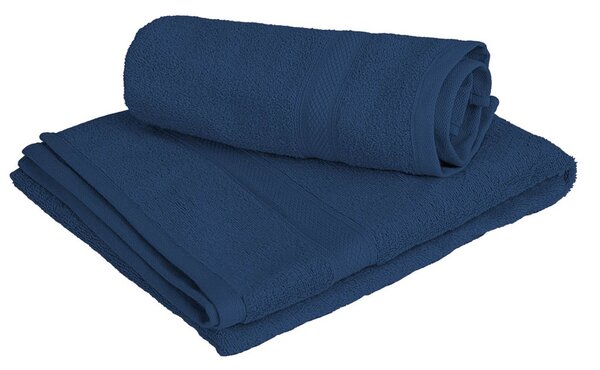 Prosop CLARYSSE ELEGANCE 60x110 cm albastru inchis, 100% bumbac