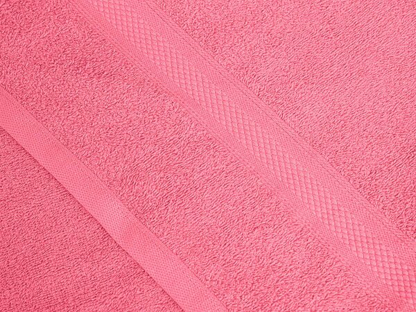 Prosop CLARYSSE ELEGANCE 60x110 cm coral, 100% bumbac
