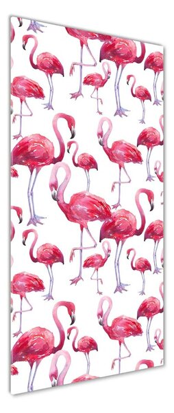 Fotografie imprimată pe sticlă Flamingos