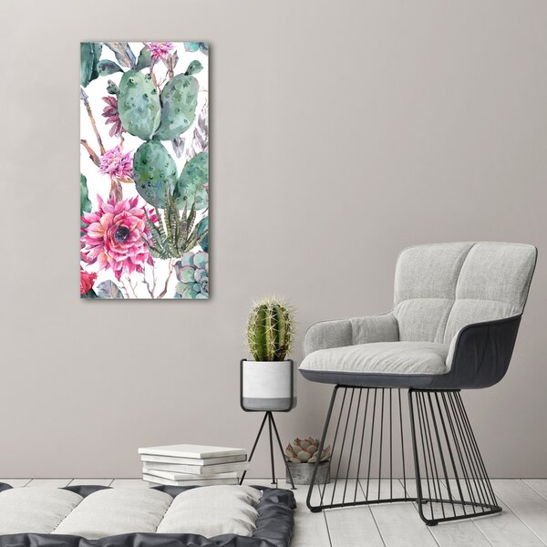 Print pe canvas cactuși