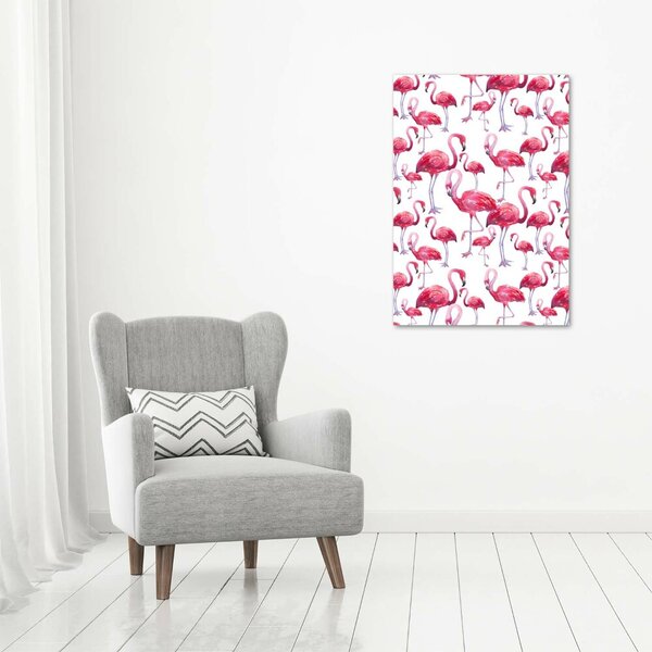 Tablou pe pânză Flamingos