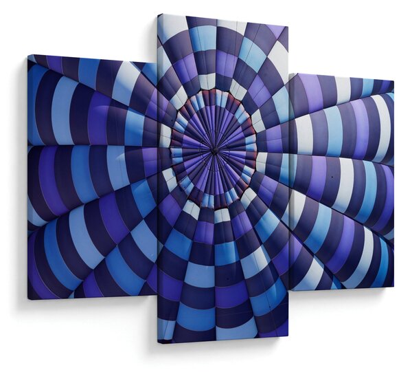 Tablou cu structura balonului zburător (90x60 cm)