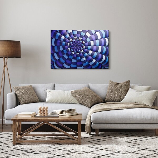 Tablou cu structura balonului zburător (90x60 cm)