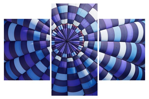 Tablou cu structura balonului zburător (90x60 cm)