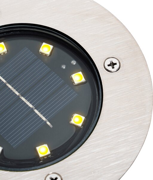 Spot modern pentru sol din oțel inclusiv LED IP65 solar - Terry