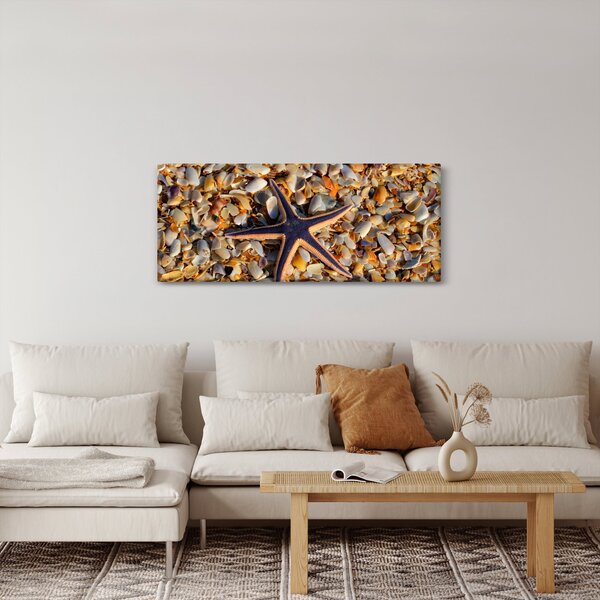 Tablou cu stea de mare (120x50 cm)