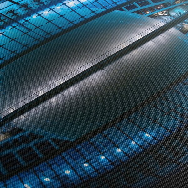 Tablou cu stadion de fotbal (90x60 cm)