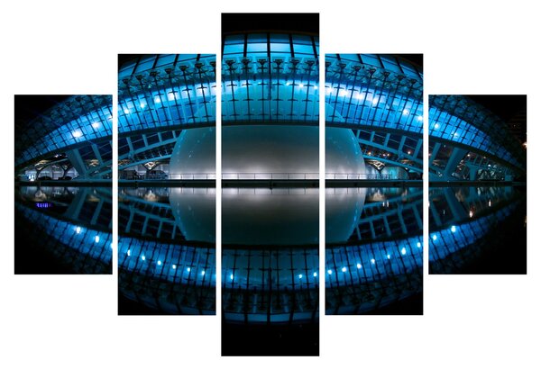 Tablou cu stadion de fotbal (150x105 cm)