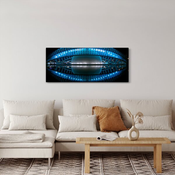 Tablou cu stadion de fotbal (120x50 cm)