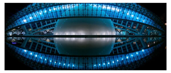 Tablou cu stadion de fotbal (120x50 cm)