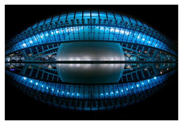 Tablou cu stadion de fotbal (90x60 cm)