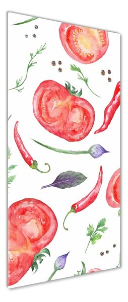 Tablou Printat Pe Sticlă legume