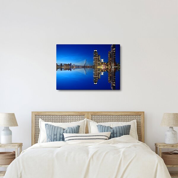 Tablou - Rotterdam nocturn (70x50 cm)