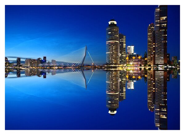 Tablou - Rotterdam nocturn (70x50 cm)