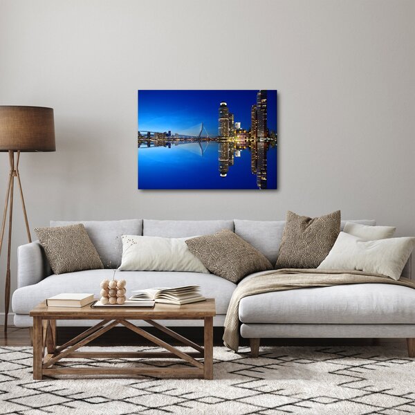 Tablou - Rotterdam nocturn (70x50 cm)