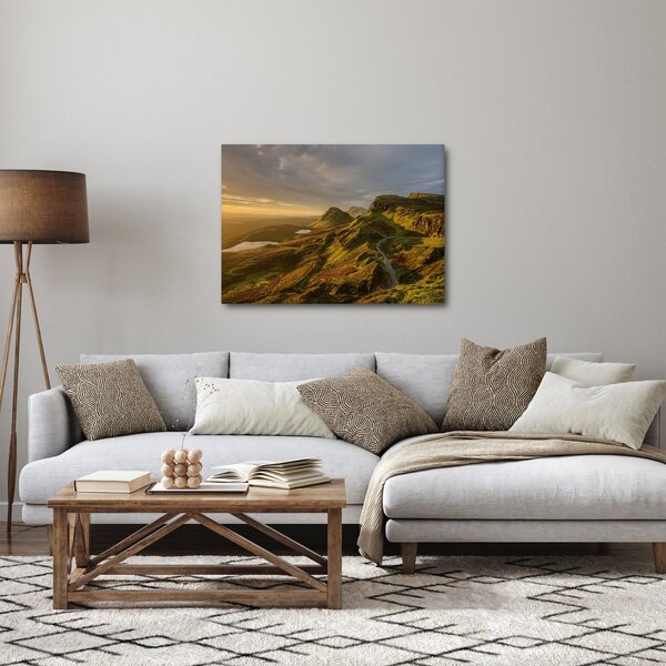 Tablou cu munți (70x50 cm)