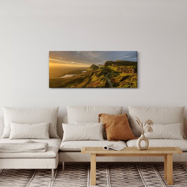 Tablou cu munți (120x50 cm)