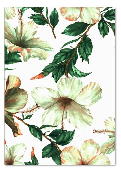 Imagine de sticlă hibiscus