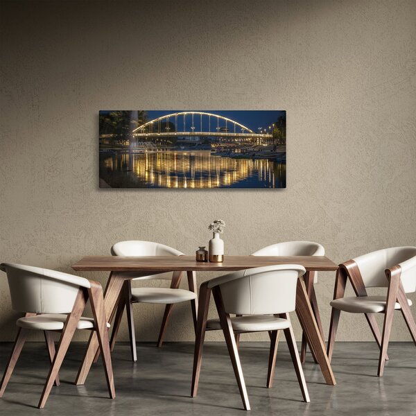 Tablou cu făntână arteziană (120x50 cm)