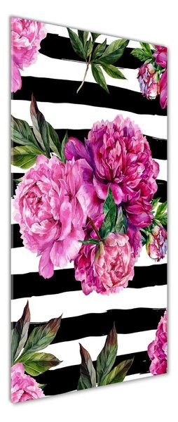 Tablou acrilic Bujori