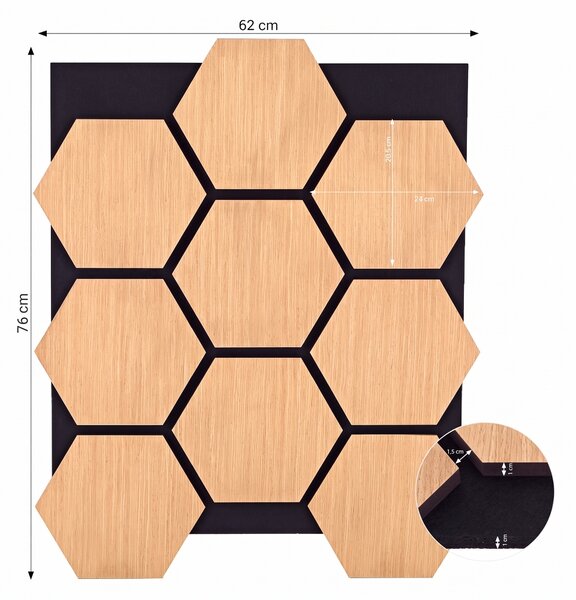 Panou acustic Aiza 62×76 cm