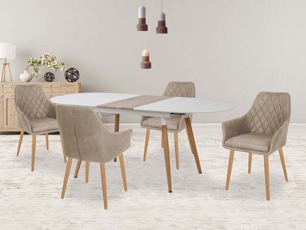 Set de mese Houston 421, 76x90x160cm, 82 kg
