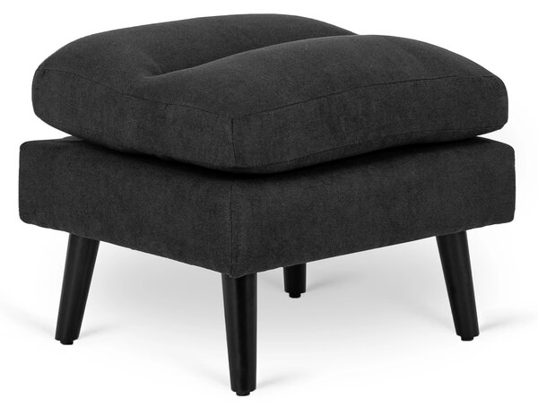 Fotoliu reglabil Hondurenas (negru) (cu taburete). Promo -22%. 1128925