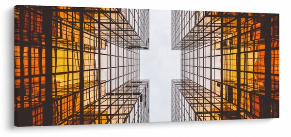 Tablou cu zgârie norii (120x50 cm)