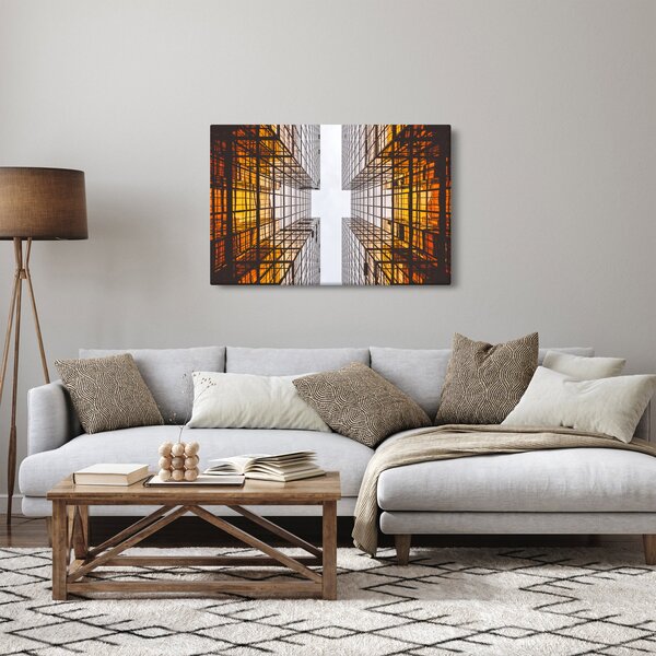 Tablou cu zgârie norii (90x60 cm)