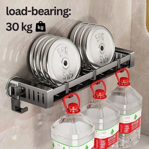 Lotionshelf™ Raft De Duș Cu Ventuză Pentru Loțiuni