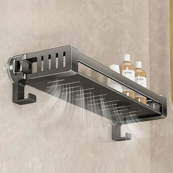 Lotionshelf™ Raft De Duș Cu Ventuză Pentru Loțiuni