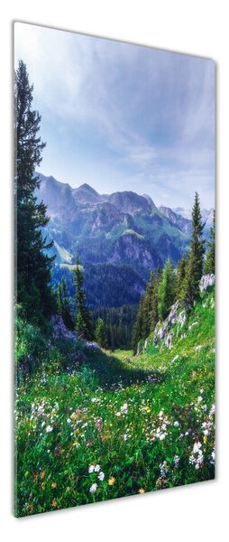 Tablou Printat Pe Sticlă Alpi