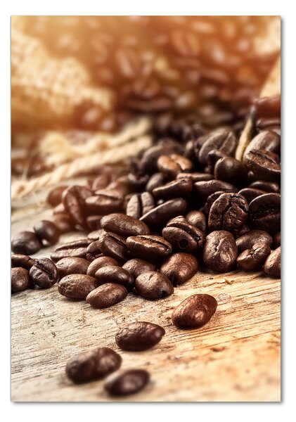 Tablou sticlă Boabe de cafea