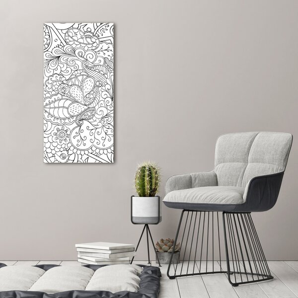 Tablou pe pânză zentangle fundal