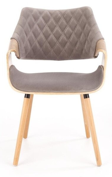 Scaun Houston 720, Maro deschis, Gri, 77x56x55cm, 9 kg