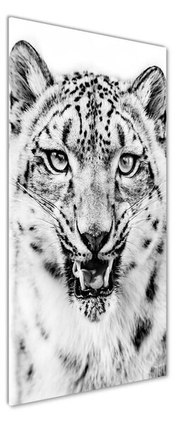 Tablou sticlă leopard de zăpadă