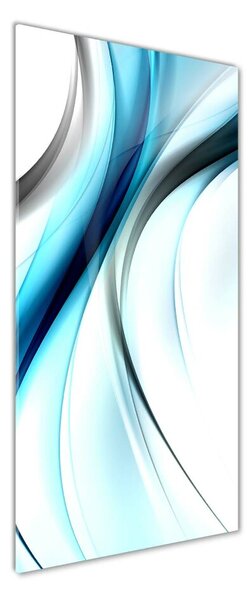 Tablou Printat Pe Sticlă val abstract