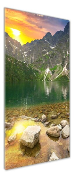 Tablou sticlă Marine ochi Tatry