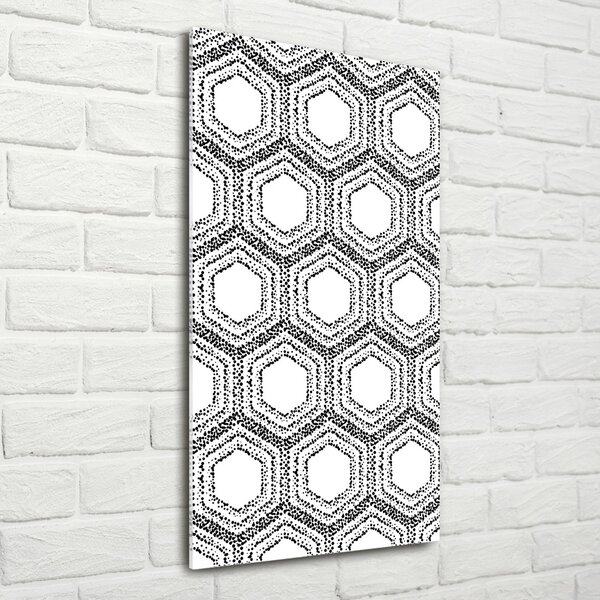 Tablou acrilic fundal geometrică