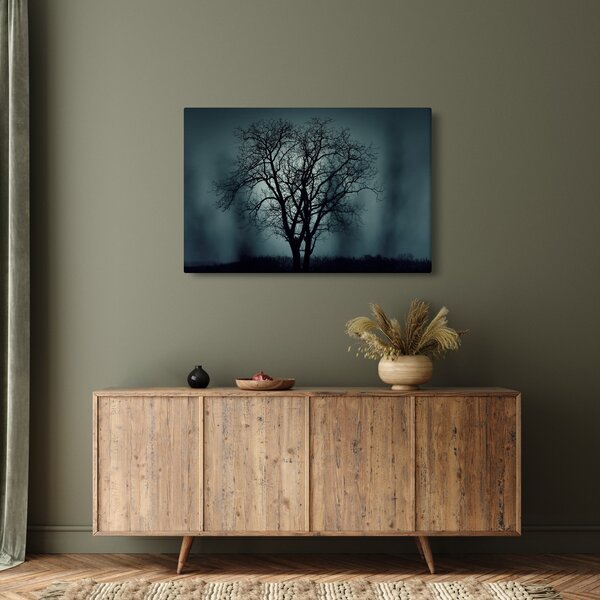 Tablou copaci în eclipsă (90x60 cm)